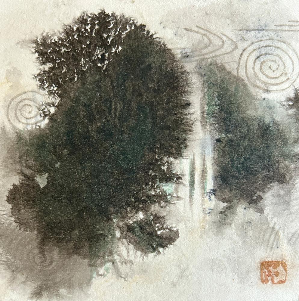 A Realm 2 Waterfall, 2024, Fumiyo Yoshikawa