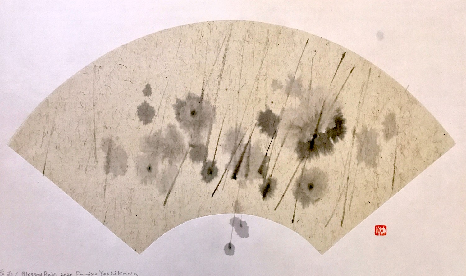 Hoping Blessed Rain 慈雨, 2020, Fumiyo Yoshikawa