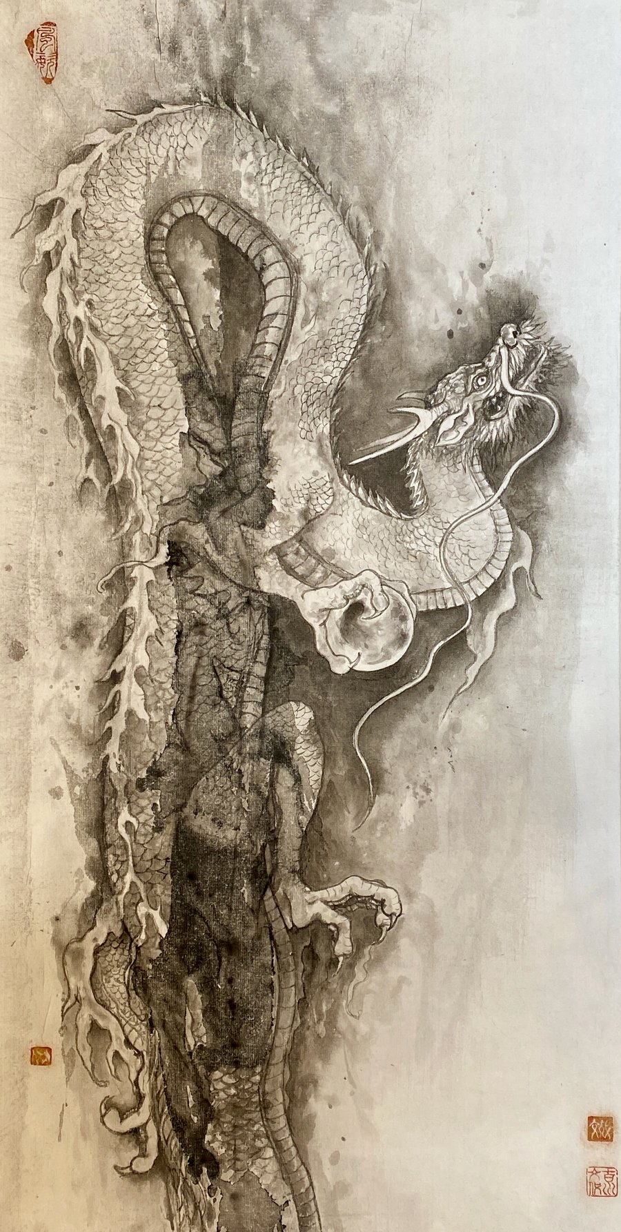 Rising Dragon, 2023, Fumiyo Yoshikawa