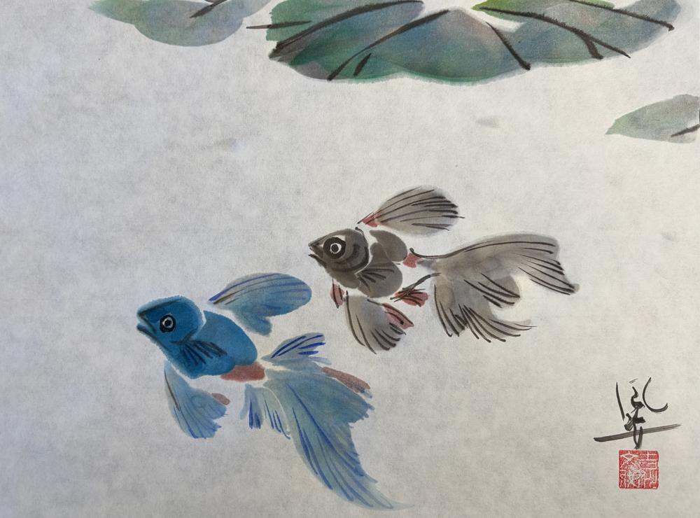 Two Fish, 2026, Fumiyo Yoshikawa