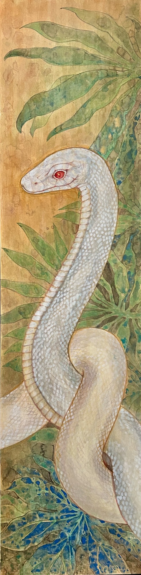 Vital Energy — Rebirth and Revival (right panel), 2025, Fumiyo Yoshikawa
